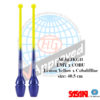 Sasaki Clubs M-34GH LMYxCOBU (Luminous Yellow-Cobalt Blue)