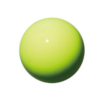 Sasaki Middle Ball M-20B col. Lemon Yellow LYMY 17 cm