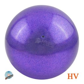 Ball Pastorelli 18 cm Glitter HV col. Amethyst FIG Art. 00026
