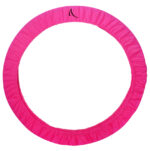 Light monochromatic hoop cover color: Fluorescent pink