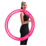Light monochromatic hoop cover color: Fluorescent pink - Image 2