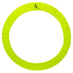 Light monochromatic hoop cover color: Fluorescent yellow