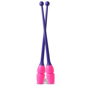 Masha clubs 40.50 cm Color: Violet-Fluorescent pink