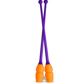 Masha clubs 40.50 cm Color: Violet-Orange