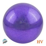 Ball Pastorelli 18 cm Glitter HV col. Amethyst FIG Art. 00026