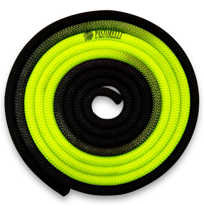 Color-Yellow-Black Pastorelli Multicolor Patrasso Rope – Yellow and Black - Image 1