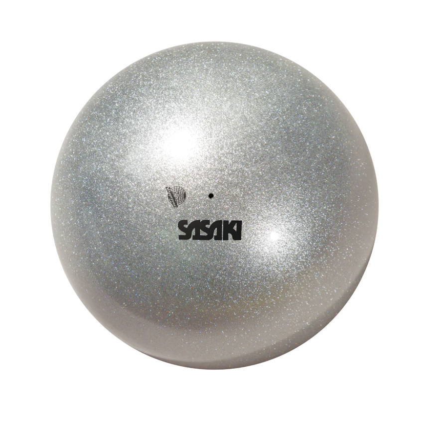 Sasaki-Metallic-Ball-col.-Silver-M-207M-F-SI-18.5cm Sasaki Metallic Ball M-207M-F col. Silver SI 18,5 cm FIG - Image 1