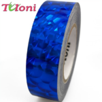Decorative Fluo Tape Tuloni 2cm x 14m mod. Cat Eye - Image 2