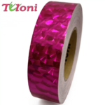 Decorative Fluo Tape Tuloni 2cm x 14m mod. Cat Eye