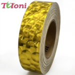 Decorative Fluo Tape Tuloni 2cm x 14m mod. Cat Eye - Image 3