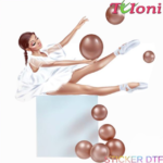 Iron-On Sticker Tuloni motive BT-04 DTF