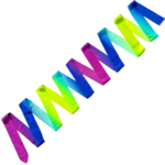 Ribbon Sasaki STRMJ-715AG col. 302 ART Gradation