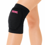 Sasaki Knee Supporter 910 BxLMP (1pc) col. Black-Luminous Pink