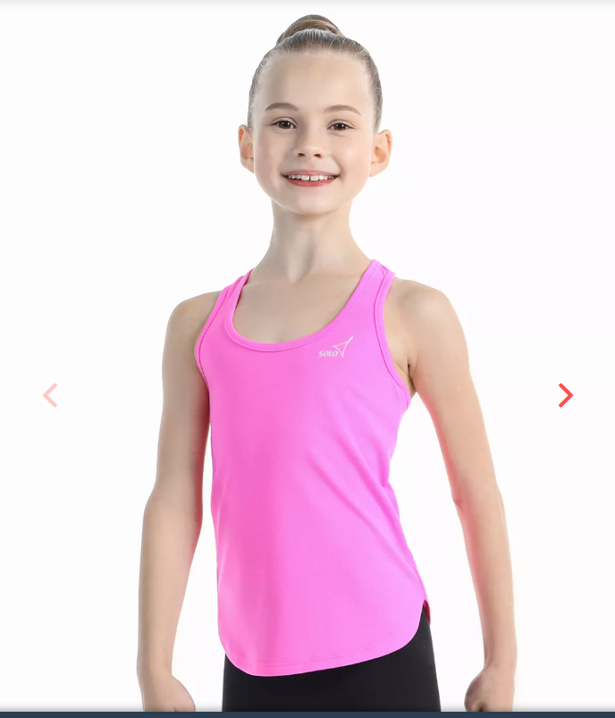 Tank Top Solo s. 28 (116-122) col. Pink Neon RG415-118-28 Tank Top Solo col. Pink Neon RG415 - Image 1