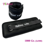 Tuloni ankle/ wrist weights 2 x 0,200/ 0,250/ 0,300/ 0,500 gr. - Image 4