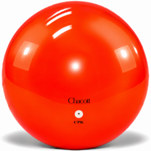 Тренировъчна топка Chacott Practice Orange 17 см за художествена гимнастика – оранжев цвят