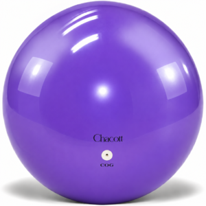 Тренировъчна топка Chacott Practice Violet 17 см за художествена гимнастика – виолетов цвят