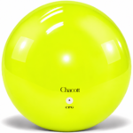 Тренировъчна топка Chacott Practice Yellow 17 см за художествена гимнастика – жълт цвят