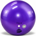 Топка Chacott Violet 18,5 см FIG за художествена гимнастика – виолетова с гланцово покритие