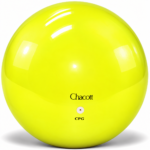 Топка Chacott Yellow 18,5 см FIG за художествена гимнастика – жълта състезателна топка