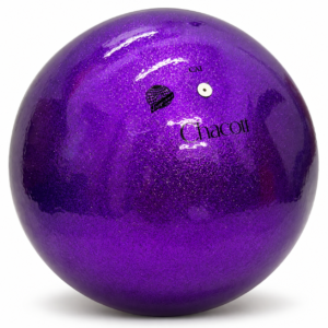 Топка за художествена гимнастика Chacott Jewelry Purple 18,5 см FIG – лилава