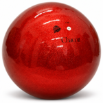 Топка Chacott Jewelry Red 18,5 см FIG за художествена гимнастика – червена