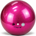 Топка за художествена гимнастика Chacott Prism Azalea 18,5 см FIG – розова с призматичен блясък