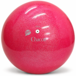 Топка Chacott Shiny Magenta 18,5 см FIG – пурпурнорозова топка за художествена гимнастика, цвят 648