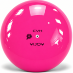 Топка за художествена гимнастика YIJOY Pure Pink 18,5 см FIG – розов цвят, серия Pure